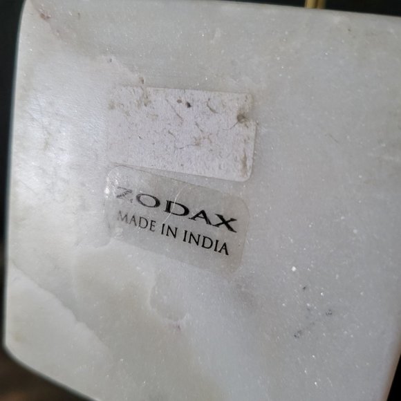 Zodax Mannara Five Tier Brass and Marble Taper Candle Holder (1 of 2) - Picture 5 of 7